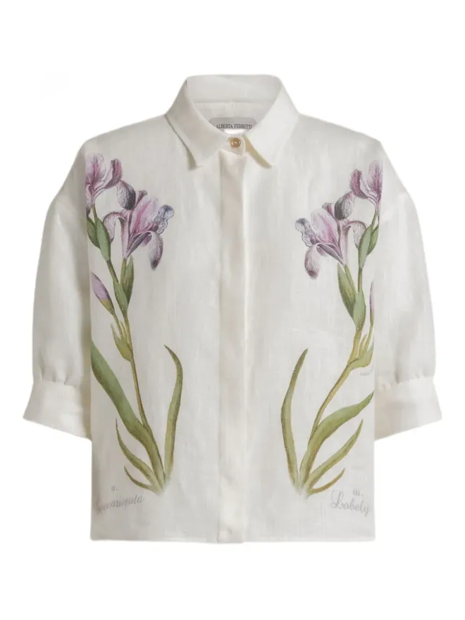 Alberta Ferretti Alberta Ferretti 花柄プリントシャツの商品画像