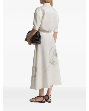 Alberta Ferretti 花柄プリントシャツ - サムネイル3