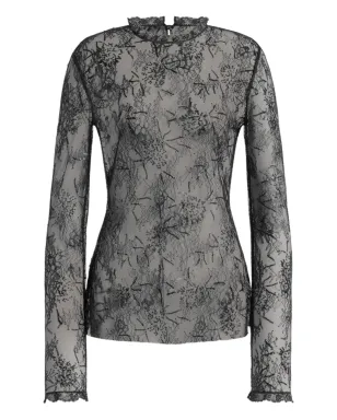 Alberta Ferretti レースとスパンコールのブラウス - サムネイル1