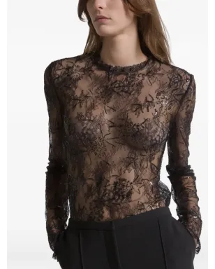 Alberta Ferretti レースとスパンコールのブラウス - サムネイル4