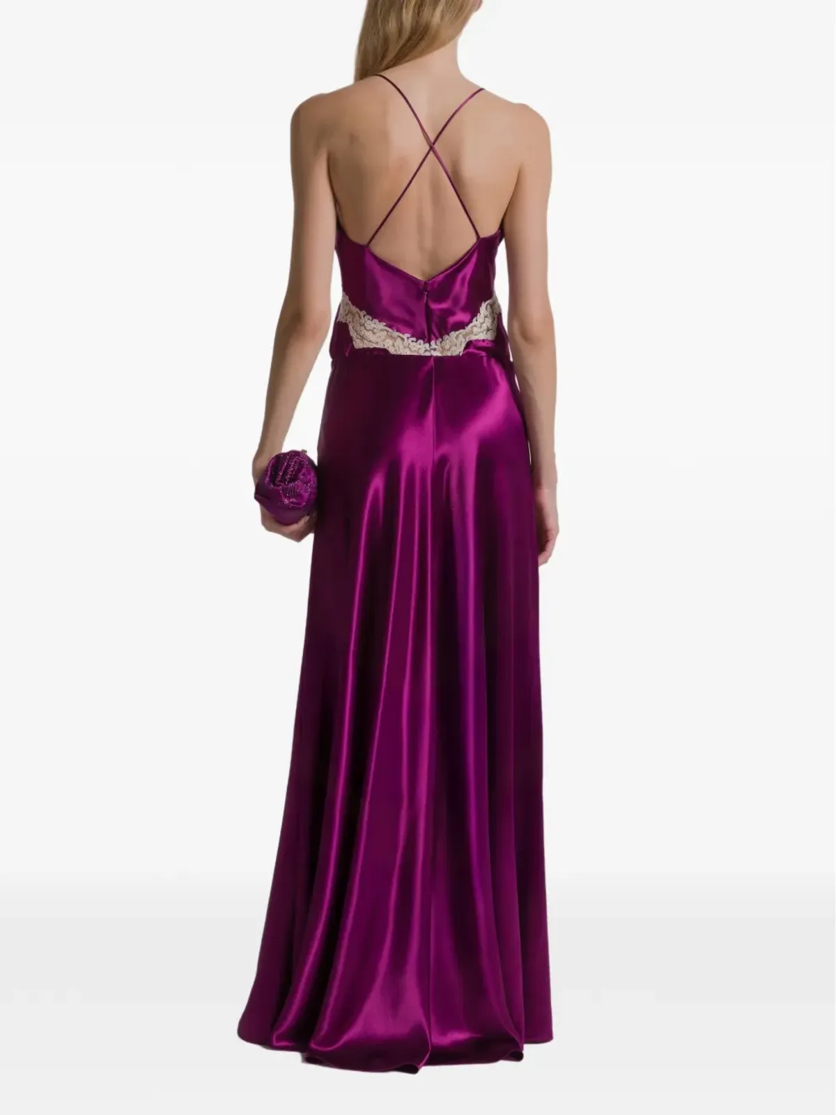 Alberta Ferretti Aラインマキシスカート - 画像3