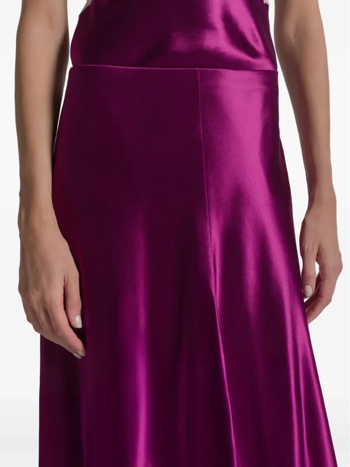 Alberta Ferretti Aラインマキシスカート - 画像4