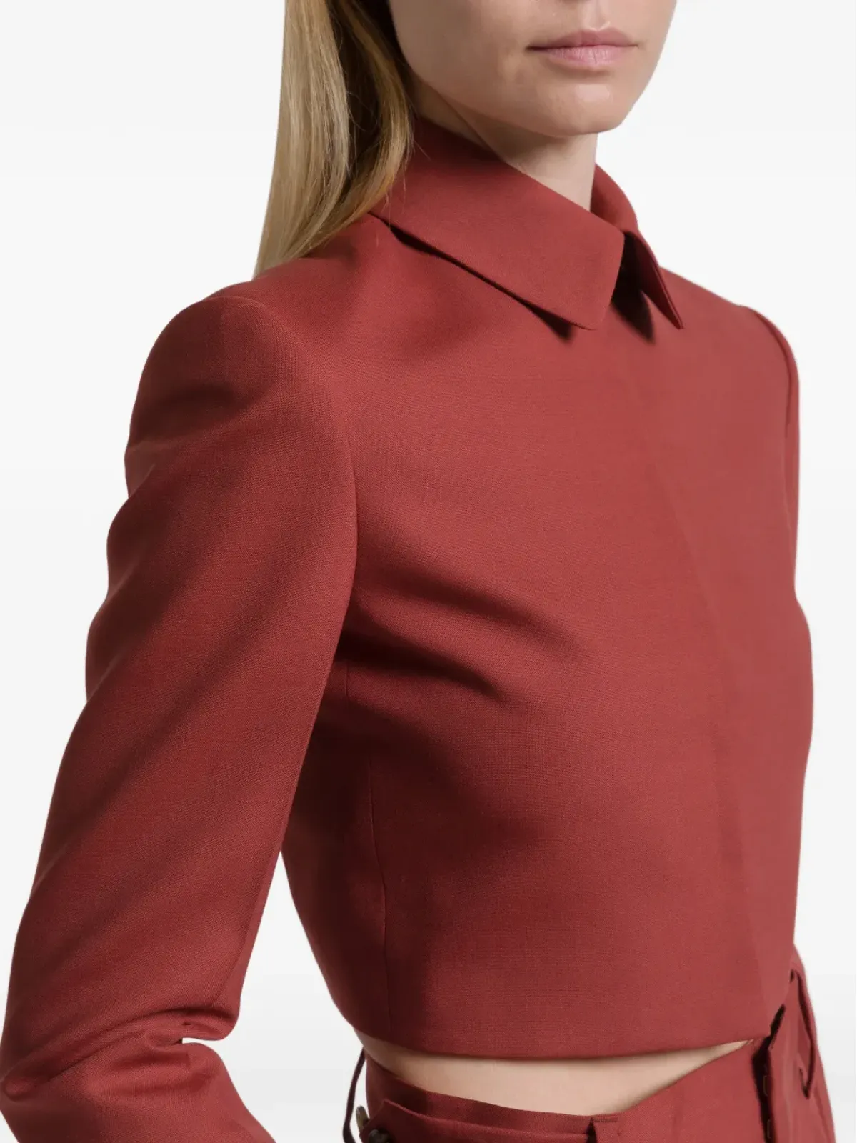 Alberta Ferretti 襟付きジャケット - 画像4