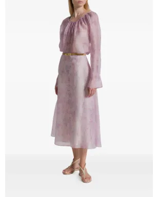Alberta Ferretti 花柄長袖ブラウス - サムネイル2