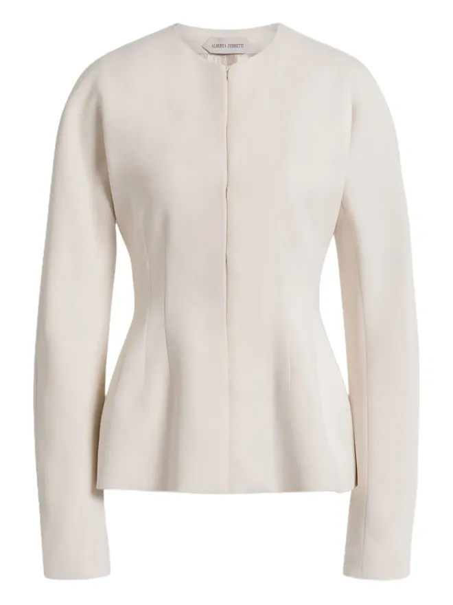 Alberta Ferretti Alberta Ferretti ジップファスナー付き キャディージャケットの商品画像
