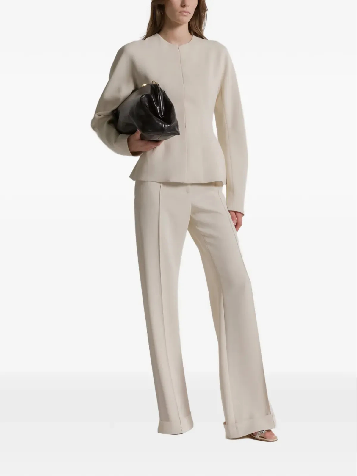 Alberta Ferretti ジップファスナー付き キャディージャケット - 画像2