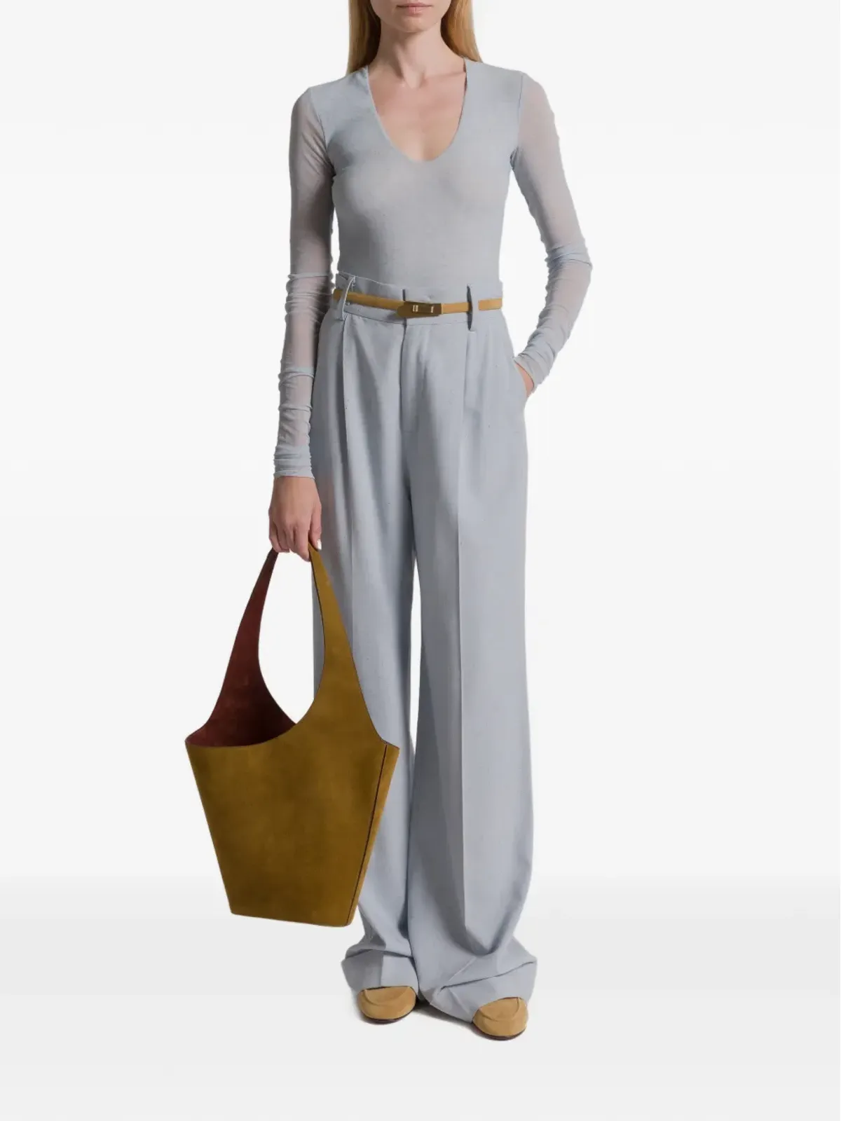 Alberta Ferretti カフス付きパンツ - 画像2