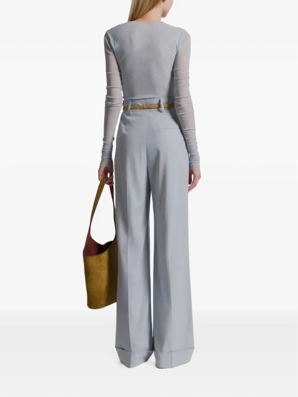 Alberta Ferretti カフス付きパンツ - 画像3