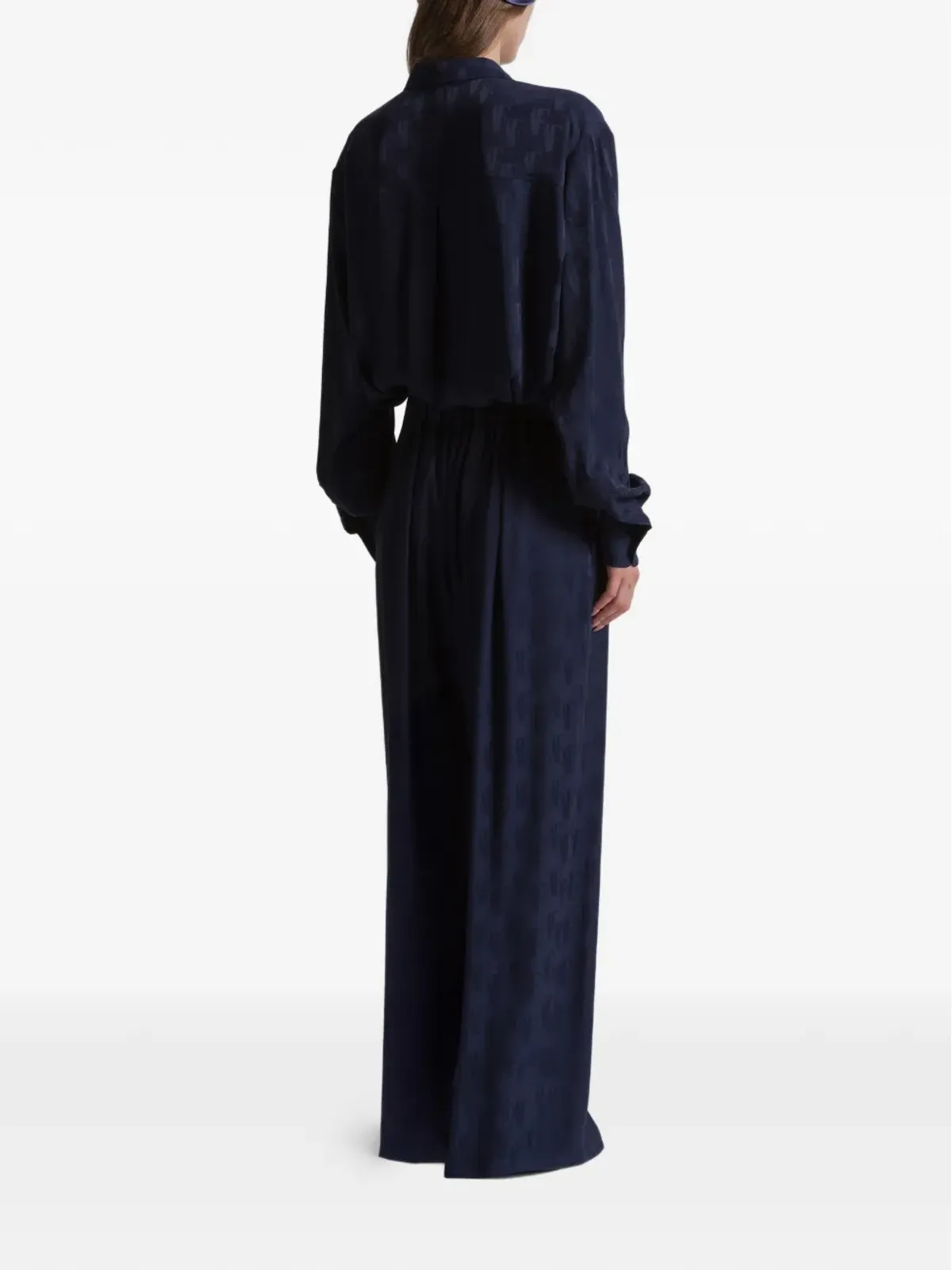Alberta Ferretti エラスティックウエストパンツ - 画像3