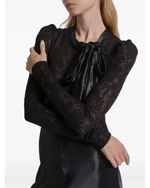 Alberta Ferretti レースタイマキシドレス - サムネイル4