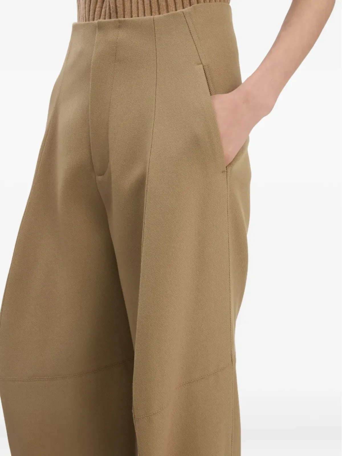 Victoria Beckham プリーツパネルパンツ - 画像5