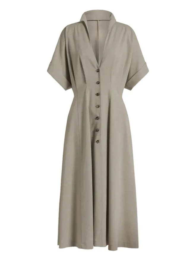 Alberta Ferretti Alberta Ferretti ボタン付きドレスの商品画像