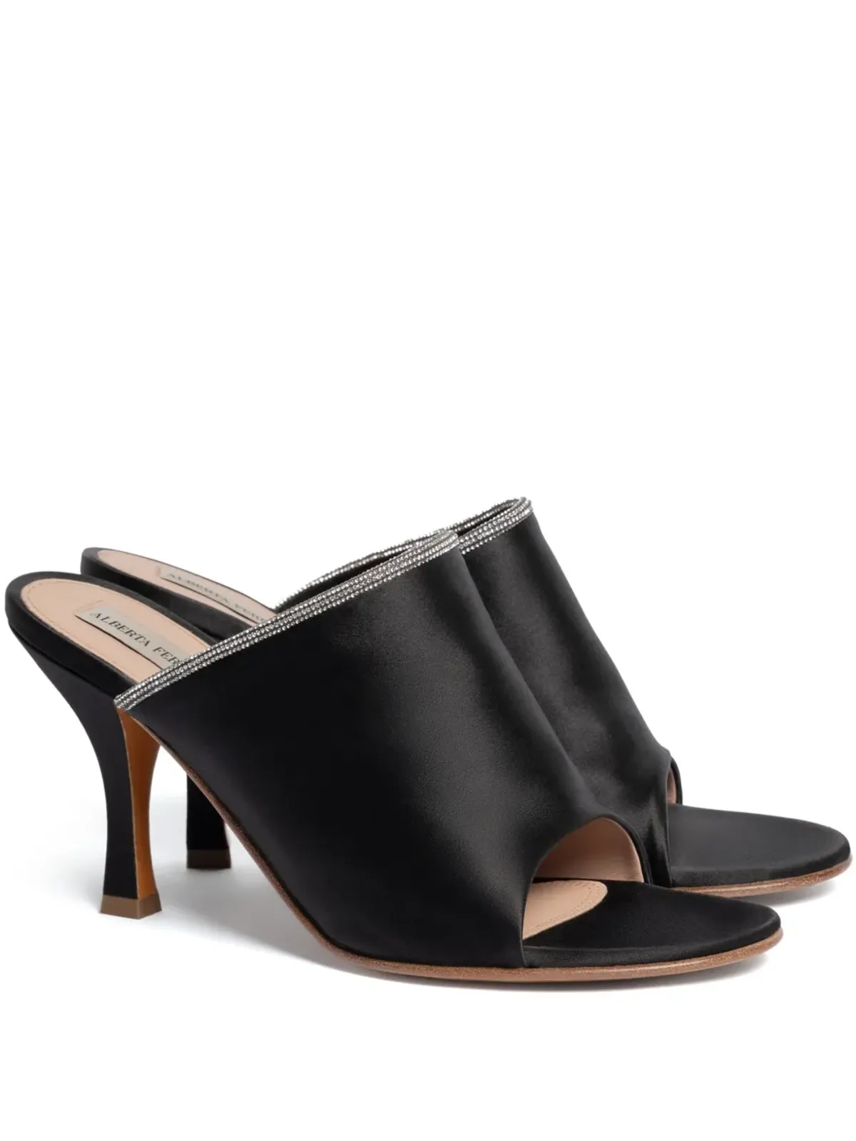 Alberta Ferretti エンベリッシュドトリムサンダル - 画像1