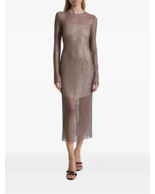 Alberta Ferretti ロングスリーブドレス - サムネイル2