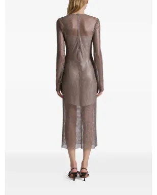 Alberta Ferretti ロングスリーブドレス - サムネイル3