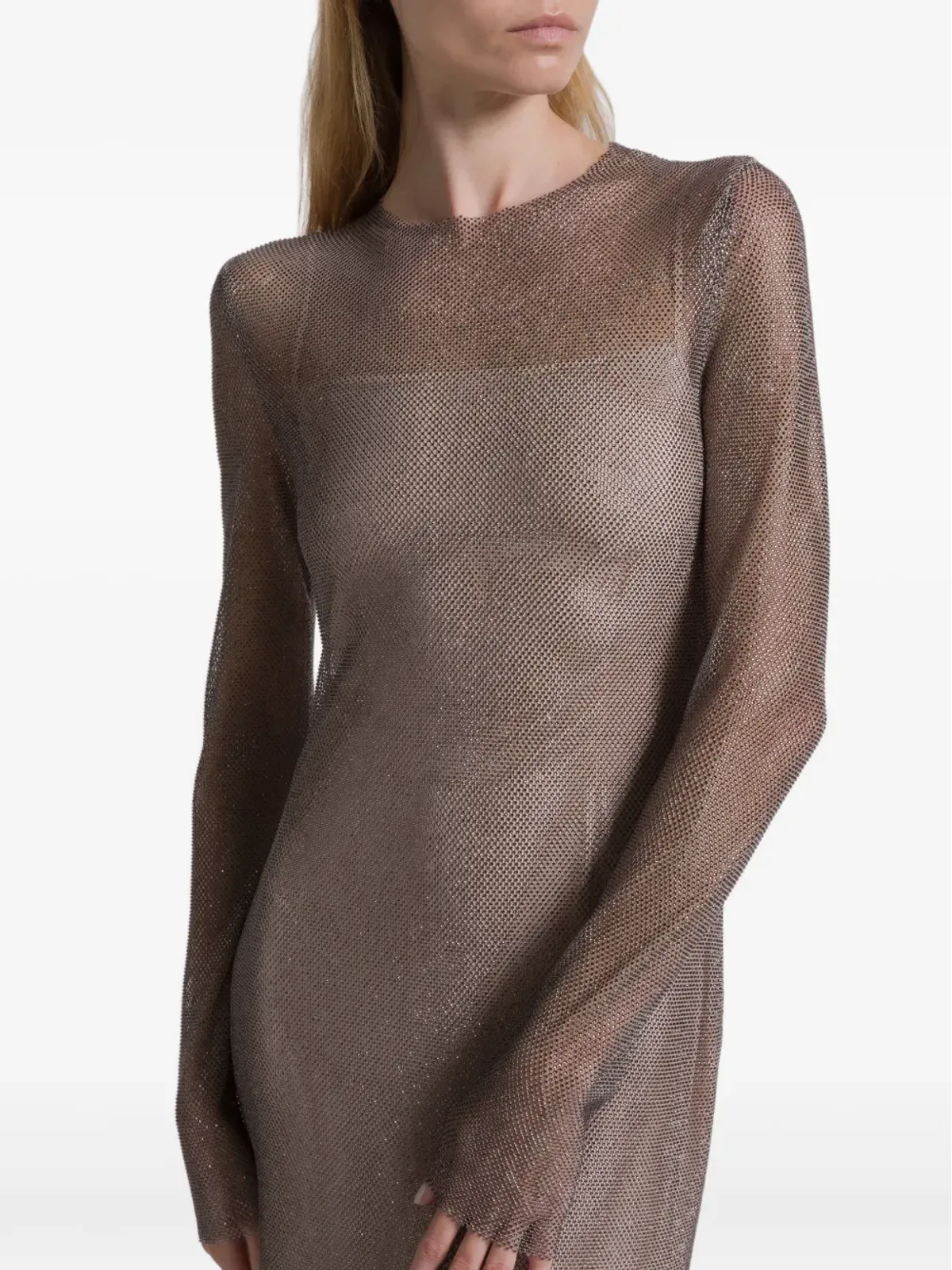 Alberta Ferretti ロングスリーブドレス - 画像4