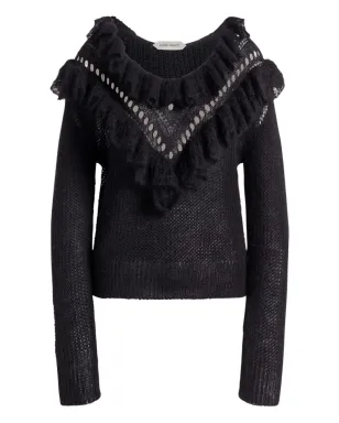 Alberta Ferretti フリル付きニットウェア - サムネイル1