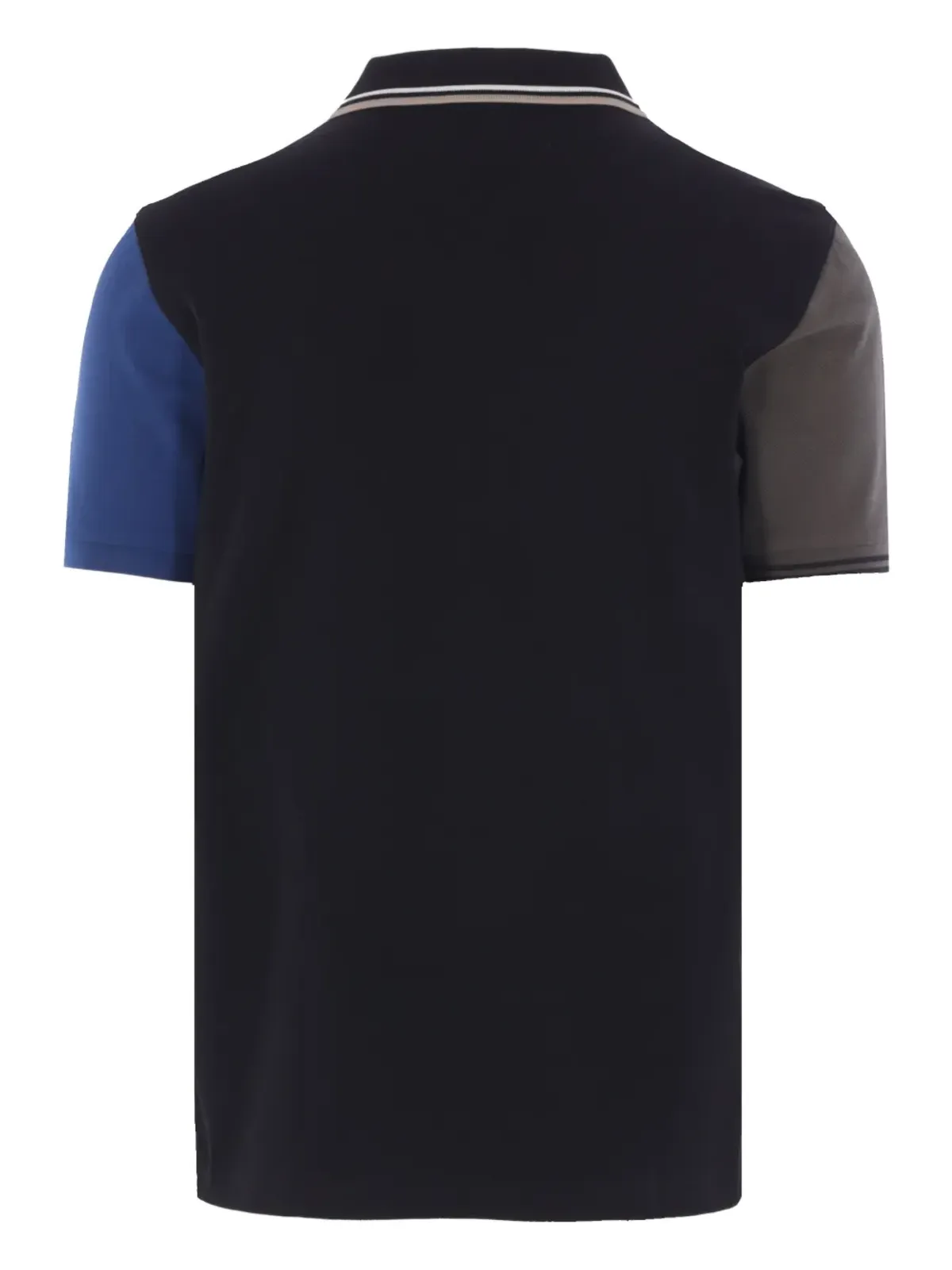 Comme des Garçons Homme カラー ブロック ロゴ ポロシャツ - 画像2