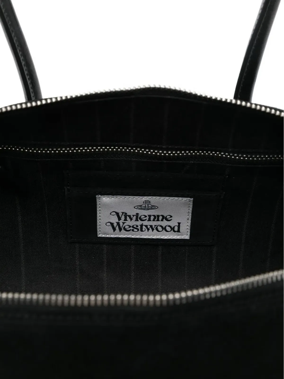 Vivienne Westwood ブラック トートバッグ - 画像5