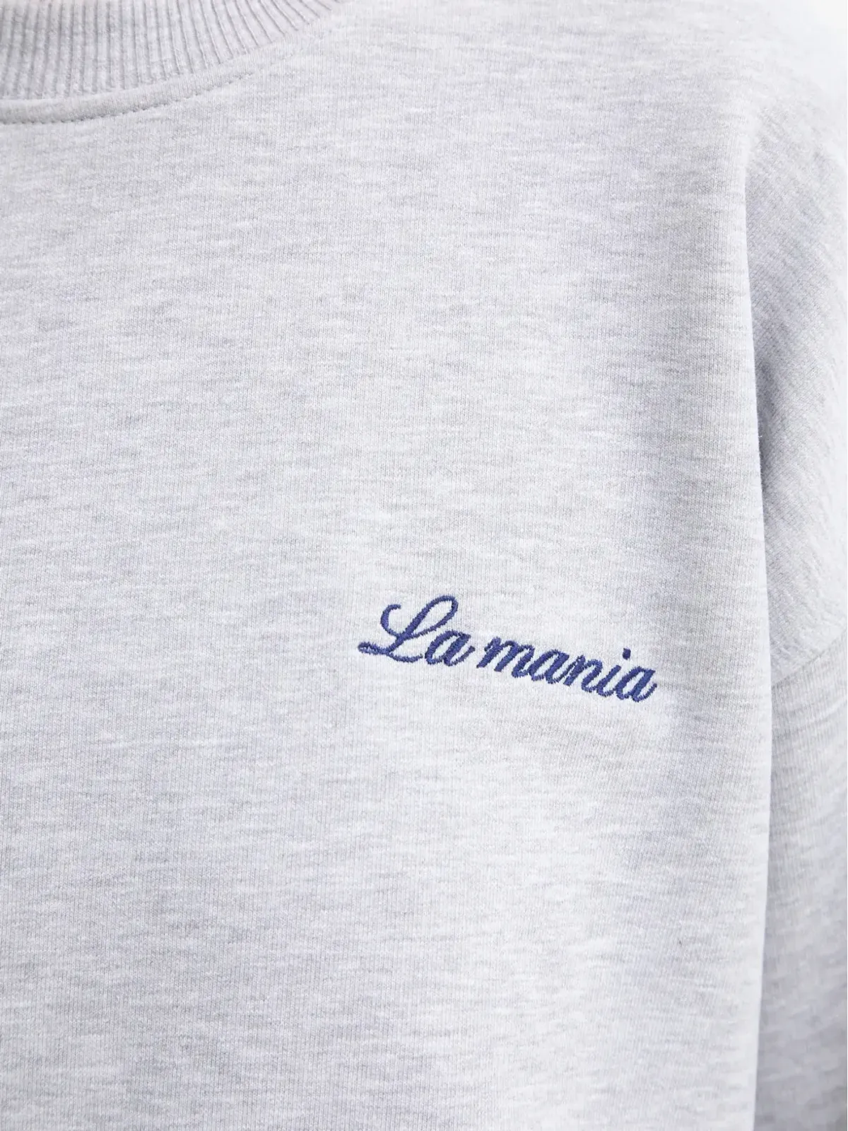 La Mania ロゴ刺繍スウェット - 画像5