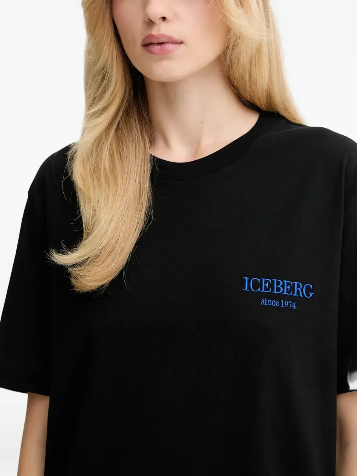 Iceberg ロゴ刺繍 Tシャツ - 画像4