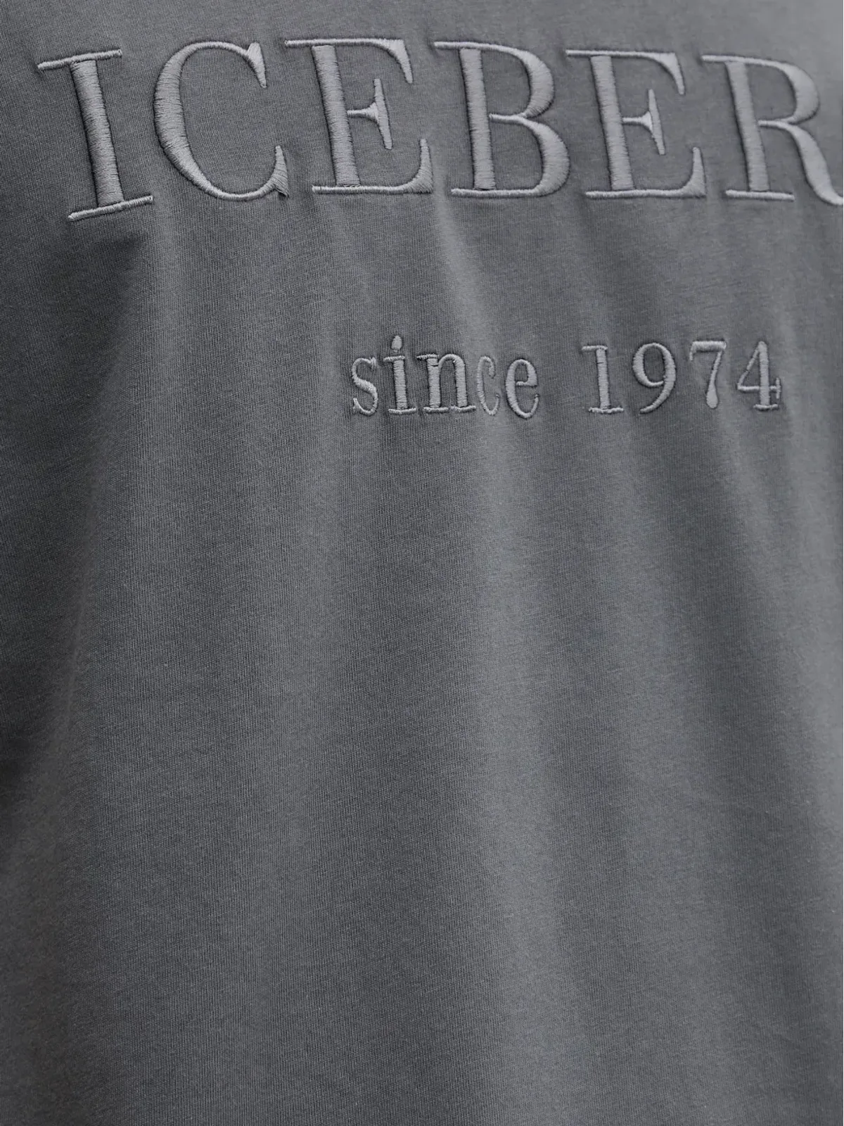 Iceberg 刺繍 Tシャツ - Grey - 画像5