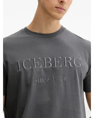 Iceberg 刺繍 Tシャツ - Grey - サムネイル4
