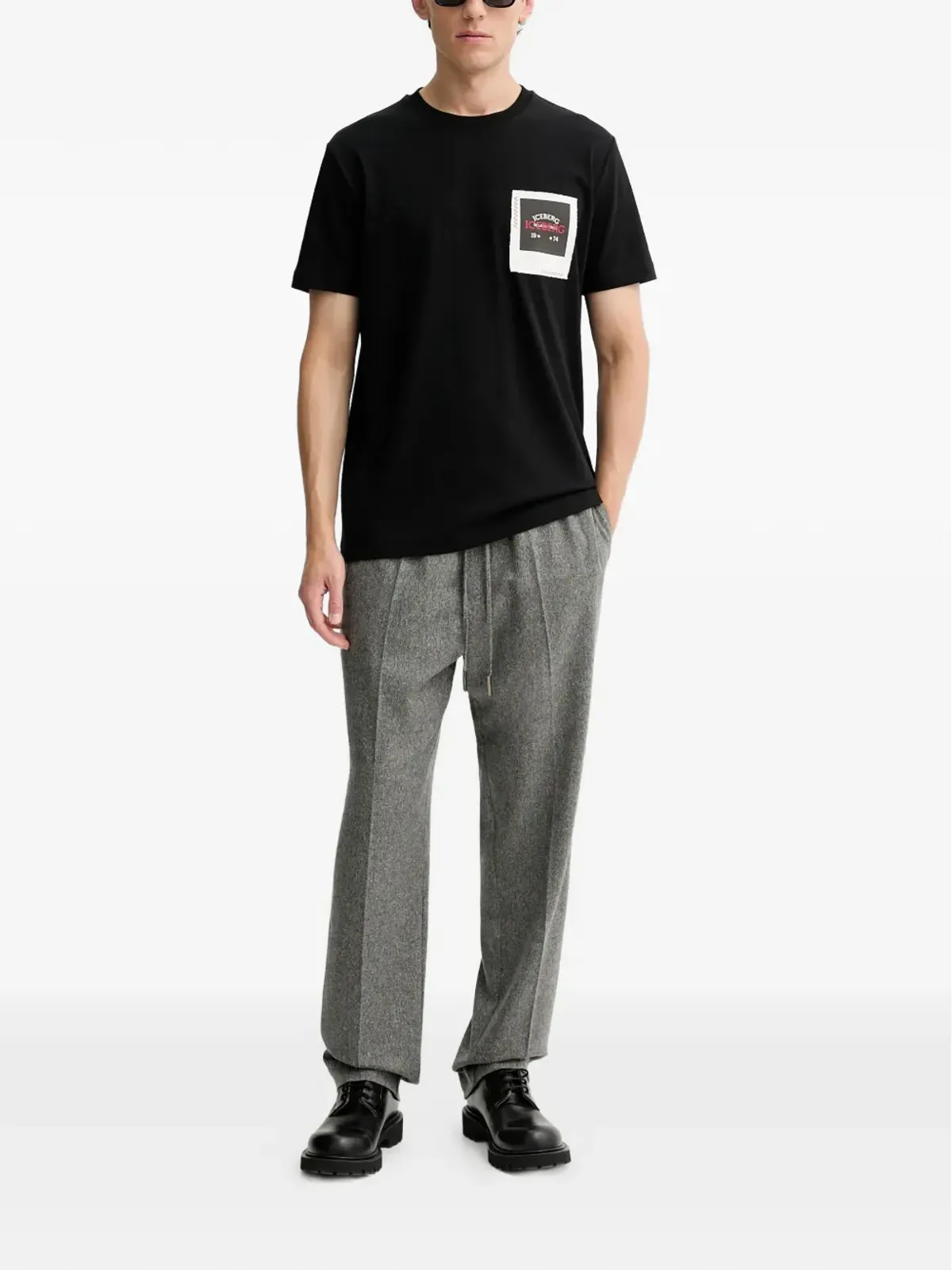 Iceberg ディテールプリント Tシャツ - 画像2