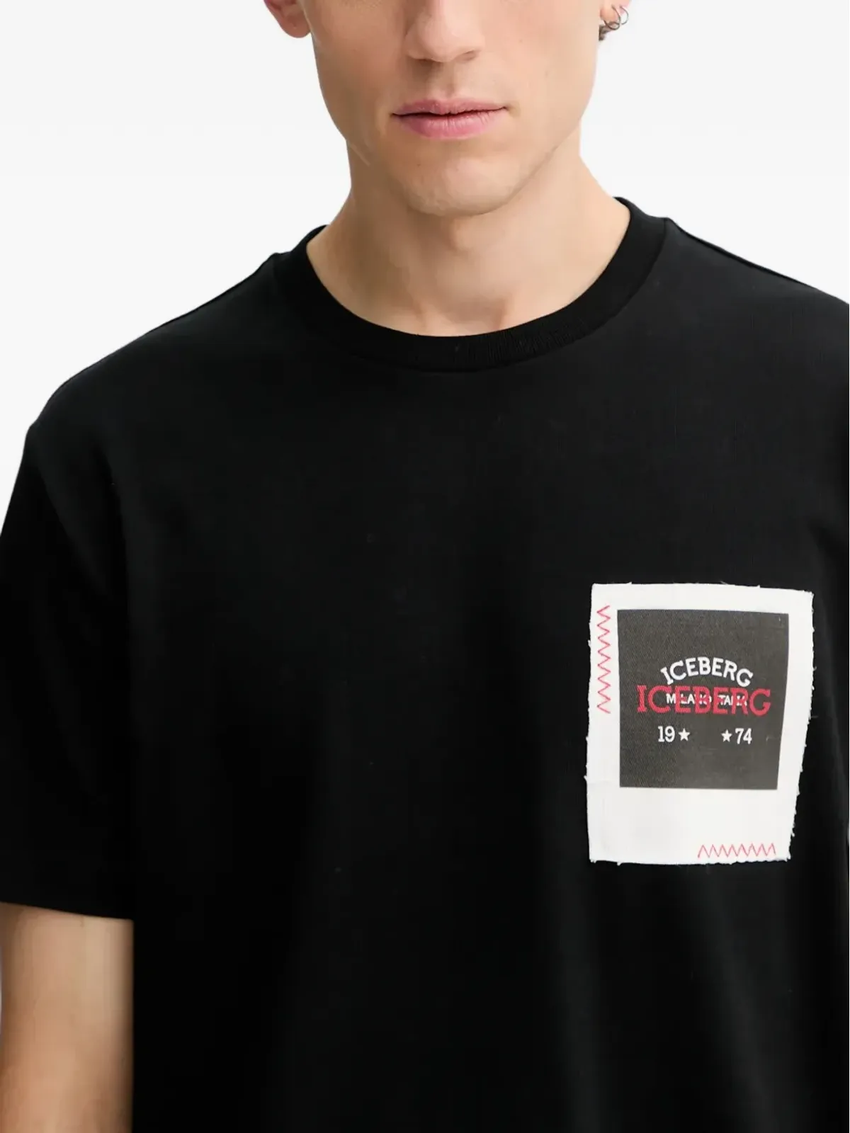 Iceberg ディテールプリント Tシャツ - 画像4