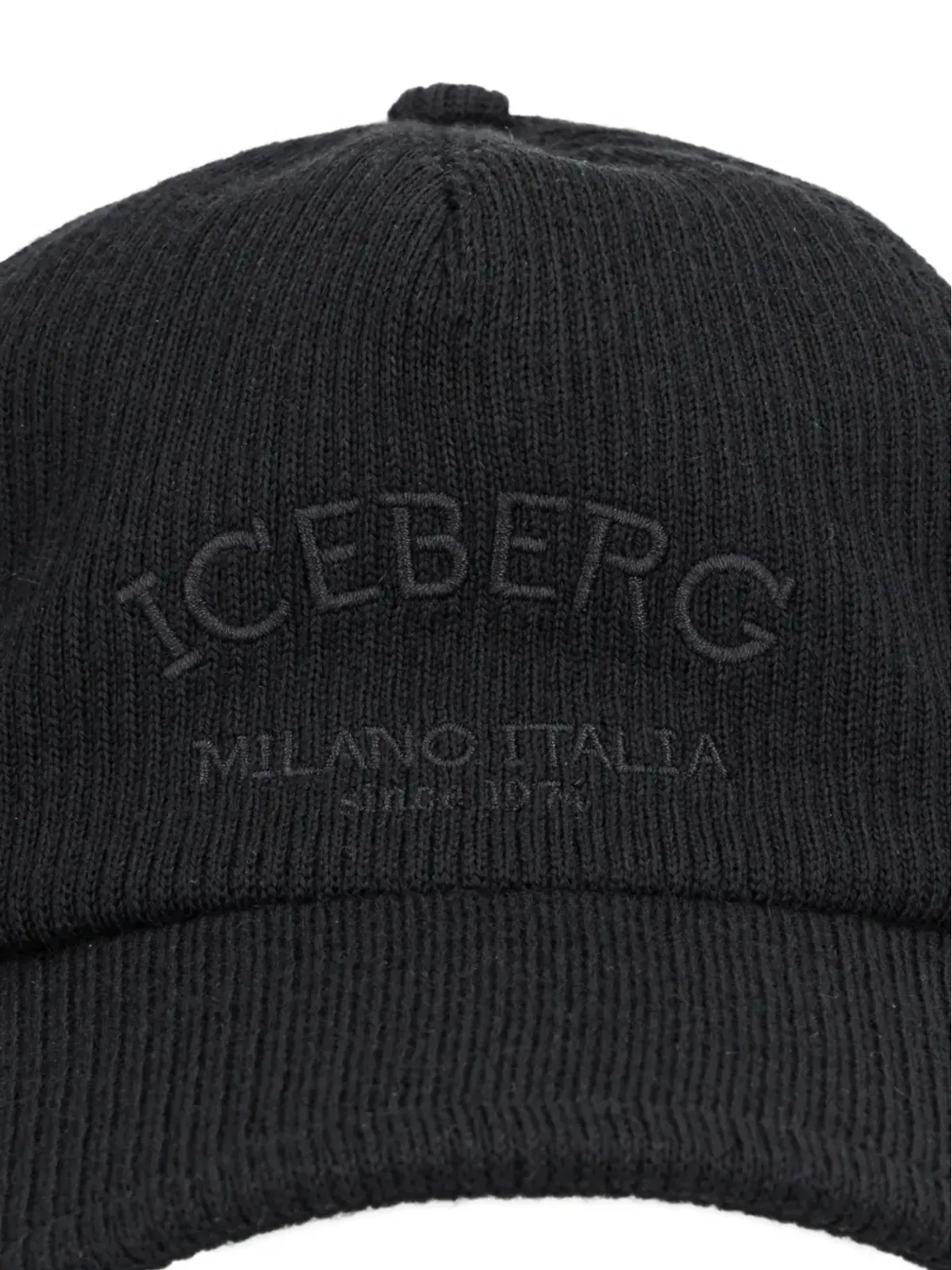 Iceberg リブロゴベースボールキャップ - 画像3