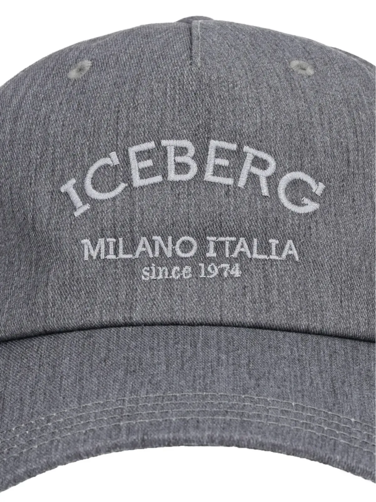 Iceberg 刺繍入りベースボールキャップ - 画像2