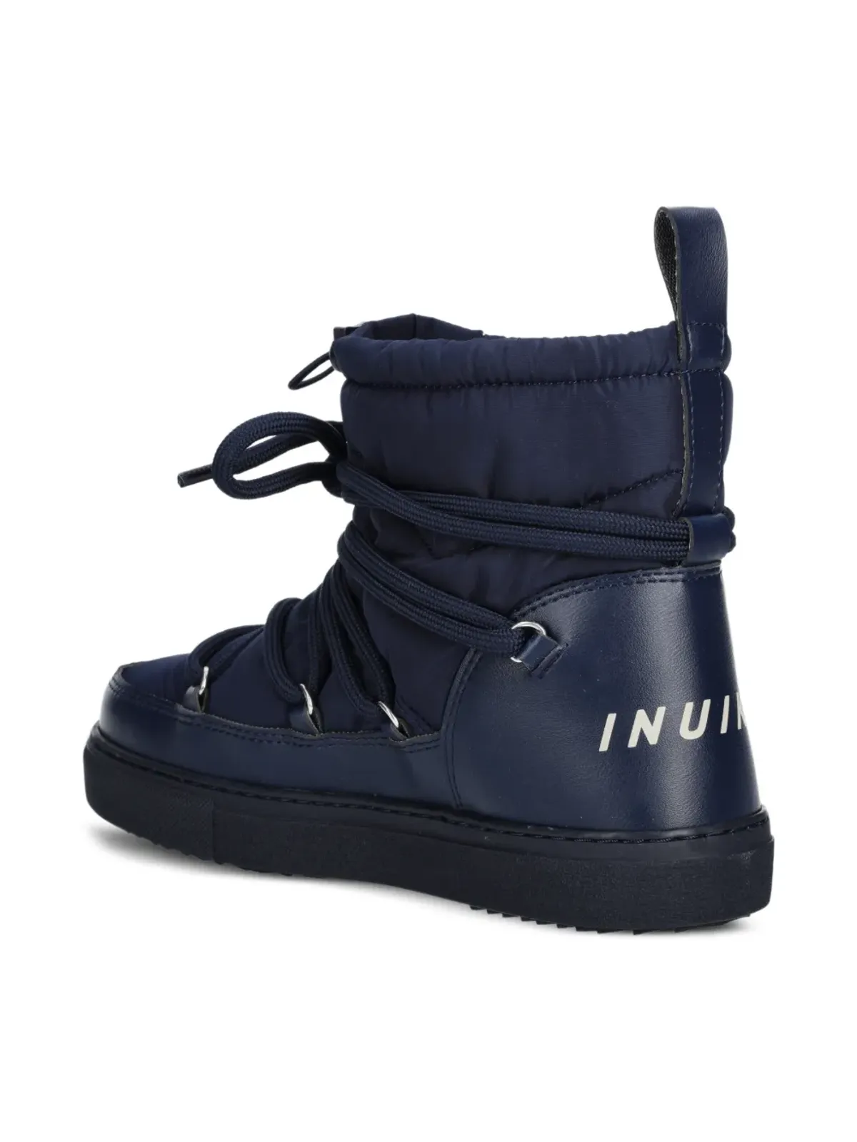 Inuikii padded lace-up boots - Blue - 画像3