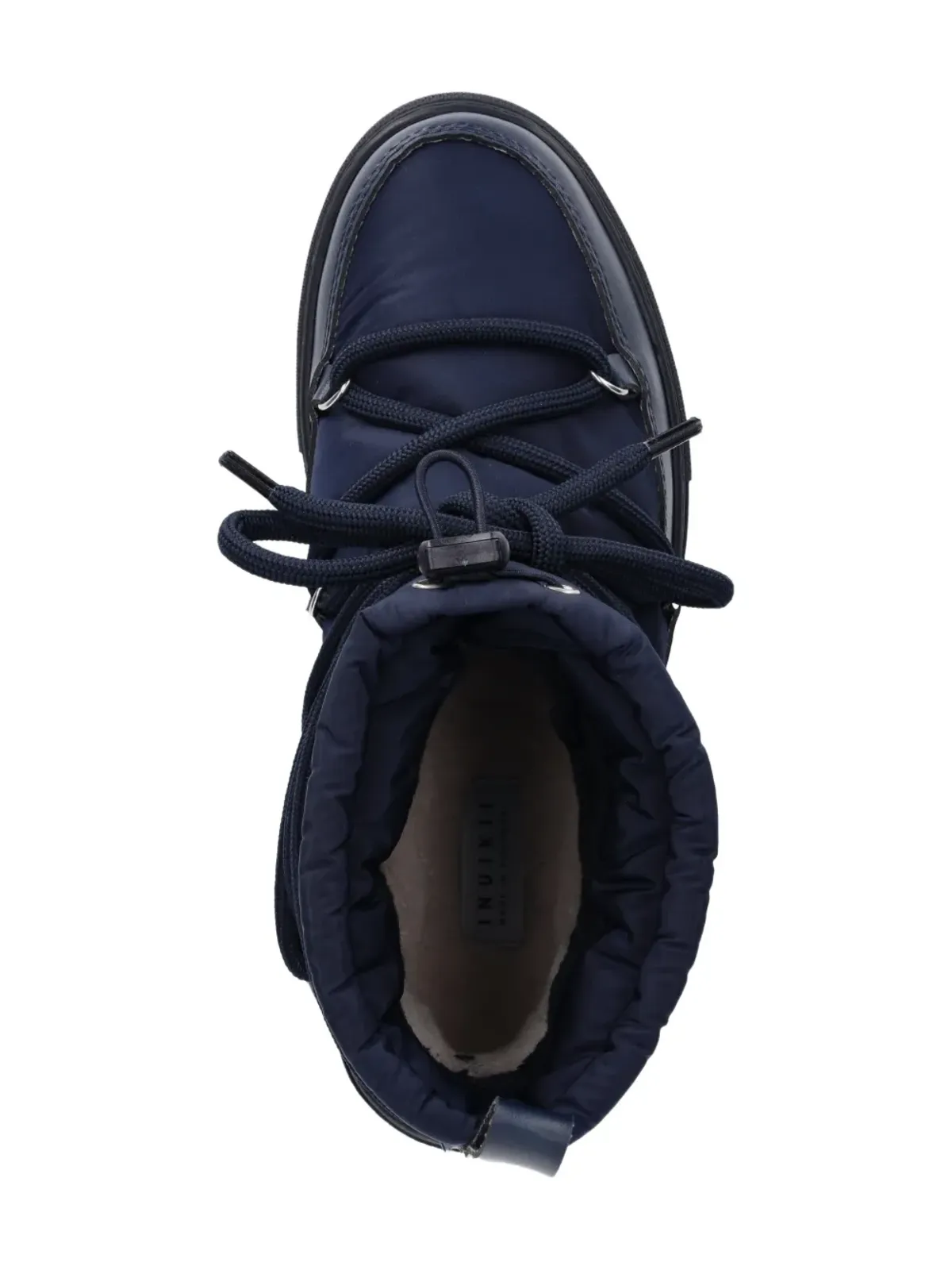 Inuikii padded lace-up boots - Blue - 画像4