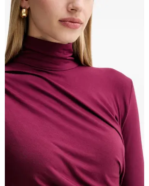 SIMONA CORSELLINI タートルネック ロングスリーブ マキシドレス - サムネイル5