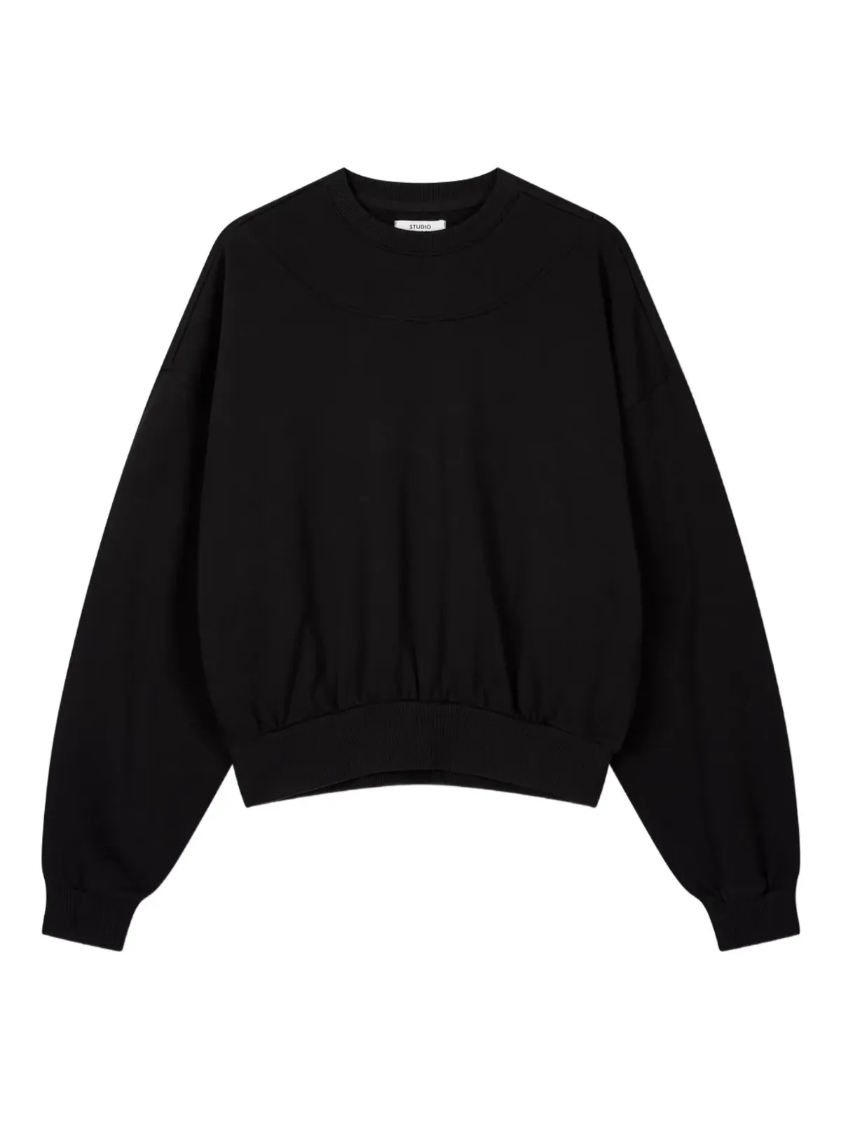 TOMBOY ラウンドネック コットン スウェットシャツ - 画像1