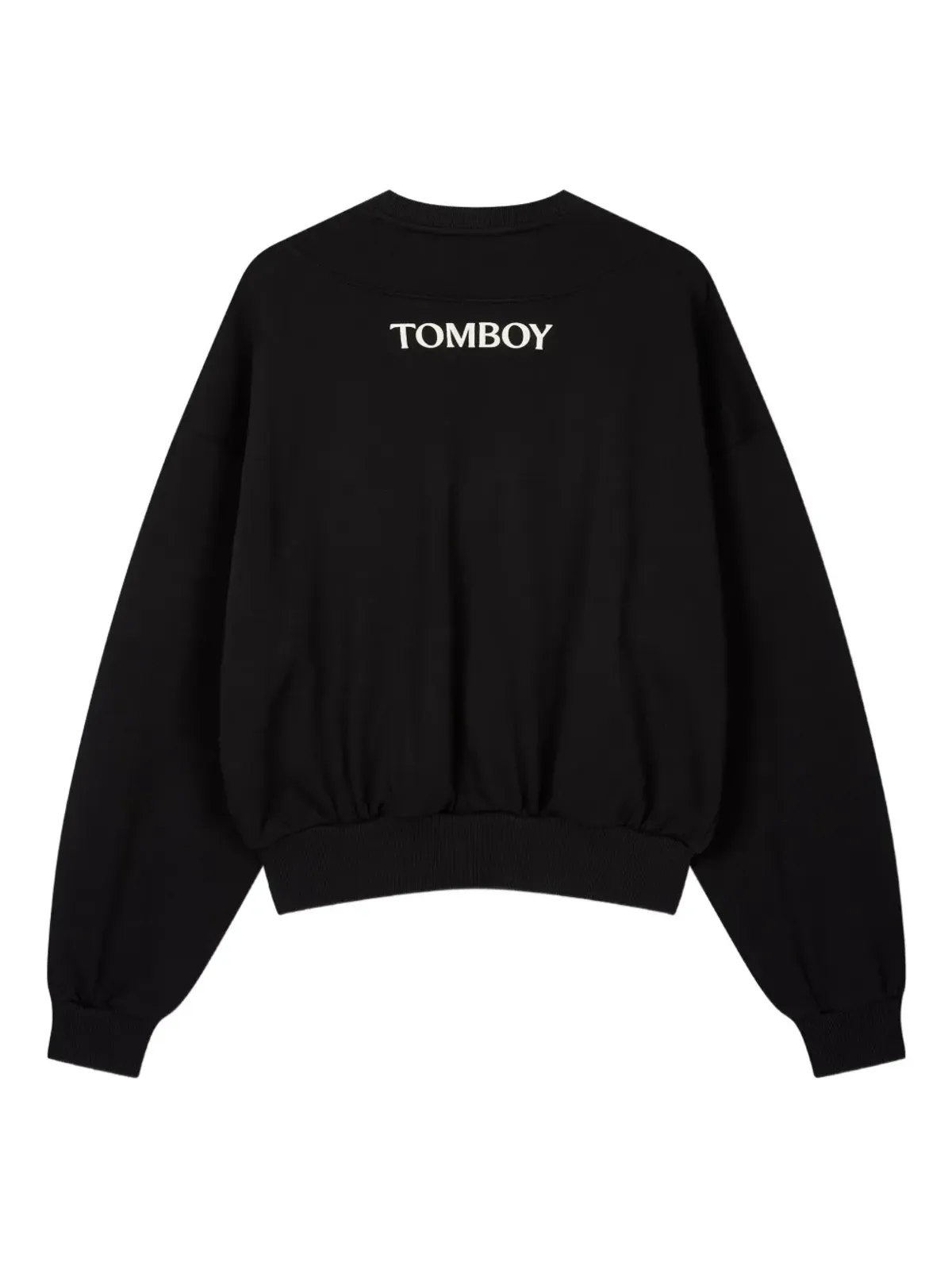 TOMBOY ラウンドネック コットン スウェットシャツ - 画像2