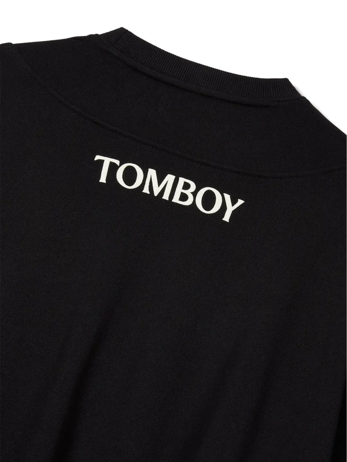 TOMBOY ラウンドネック コットン スウェットシャツ - 画像4