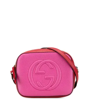 Gucci Pre-Owned ソーホー ディスコ クロスボディ バッグ ピンク - サムネイル1