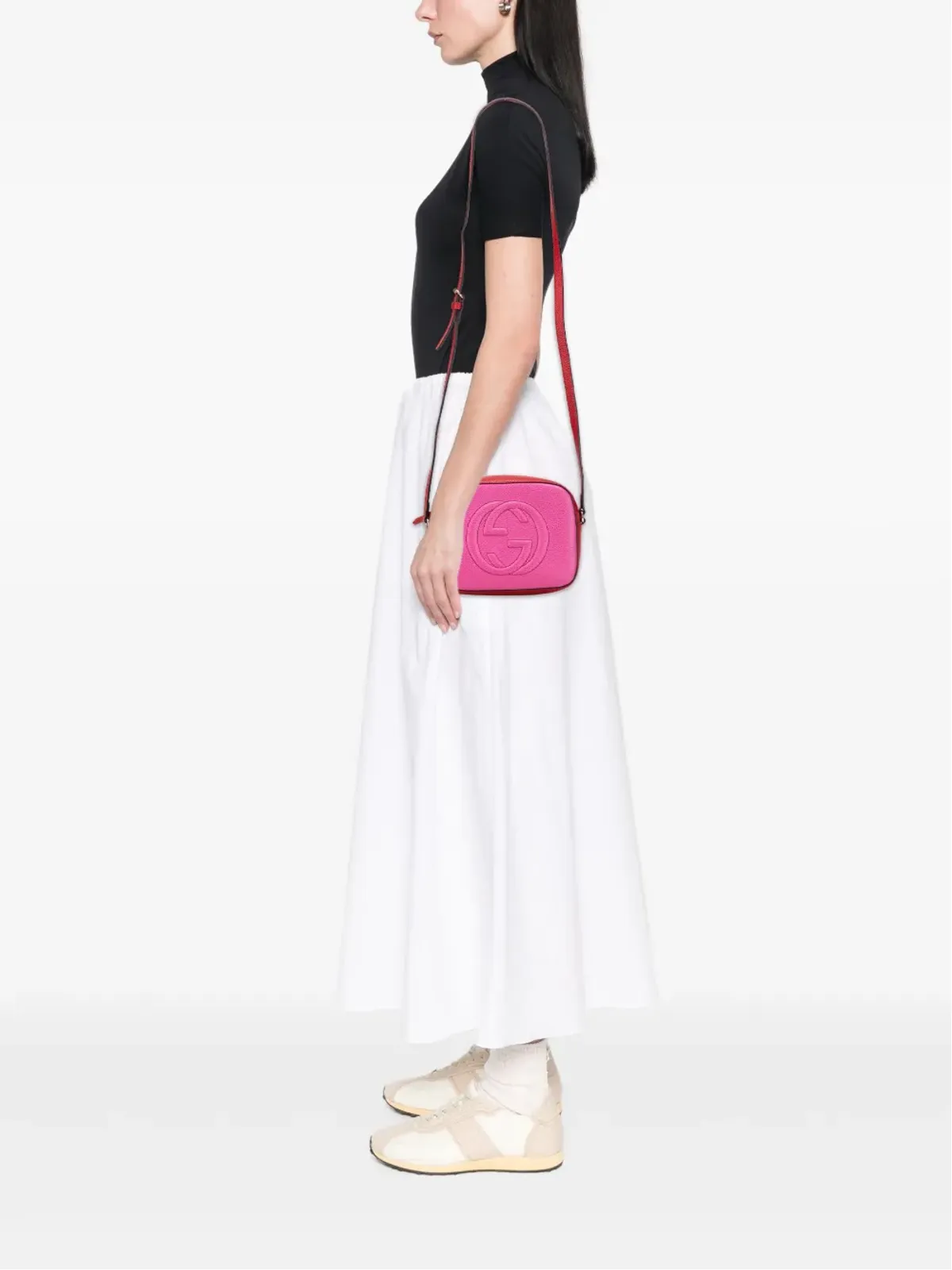 Gucci Pre-Owned ソーホー ディスコ クロスボディ バッグ ピンク - 画像2