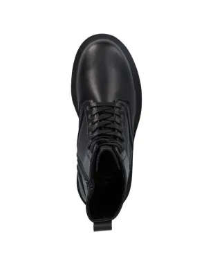 Armani Exchange ラウンドトゥ レースアップ ブーツ - サムネイル4