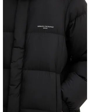 Armani Exchange hooded quilted coat - サムネイル5