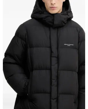 Armani Exchange hooded quilted coat - サムネイル3