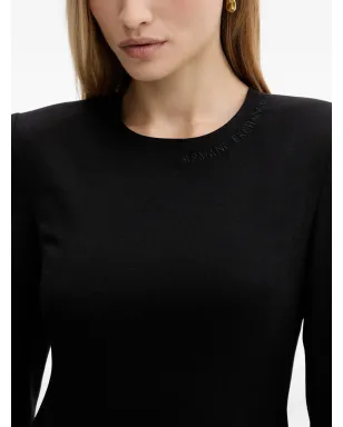 Armani Exchange フラップポケット付きミニドレス - サムネイル4