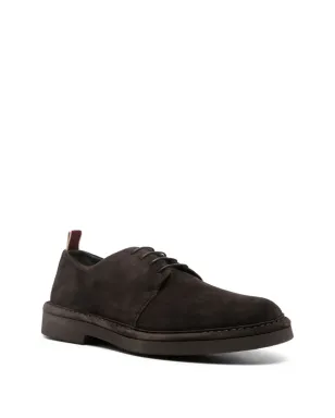 sturlini firenze suede lace-up derby shoes - Brown - サムネイル2