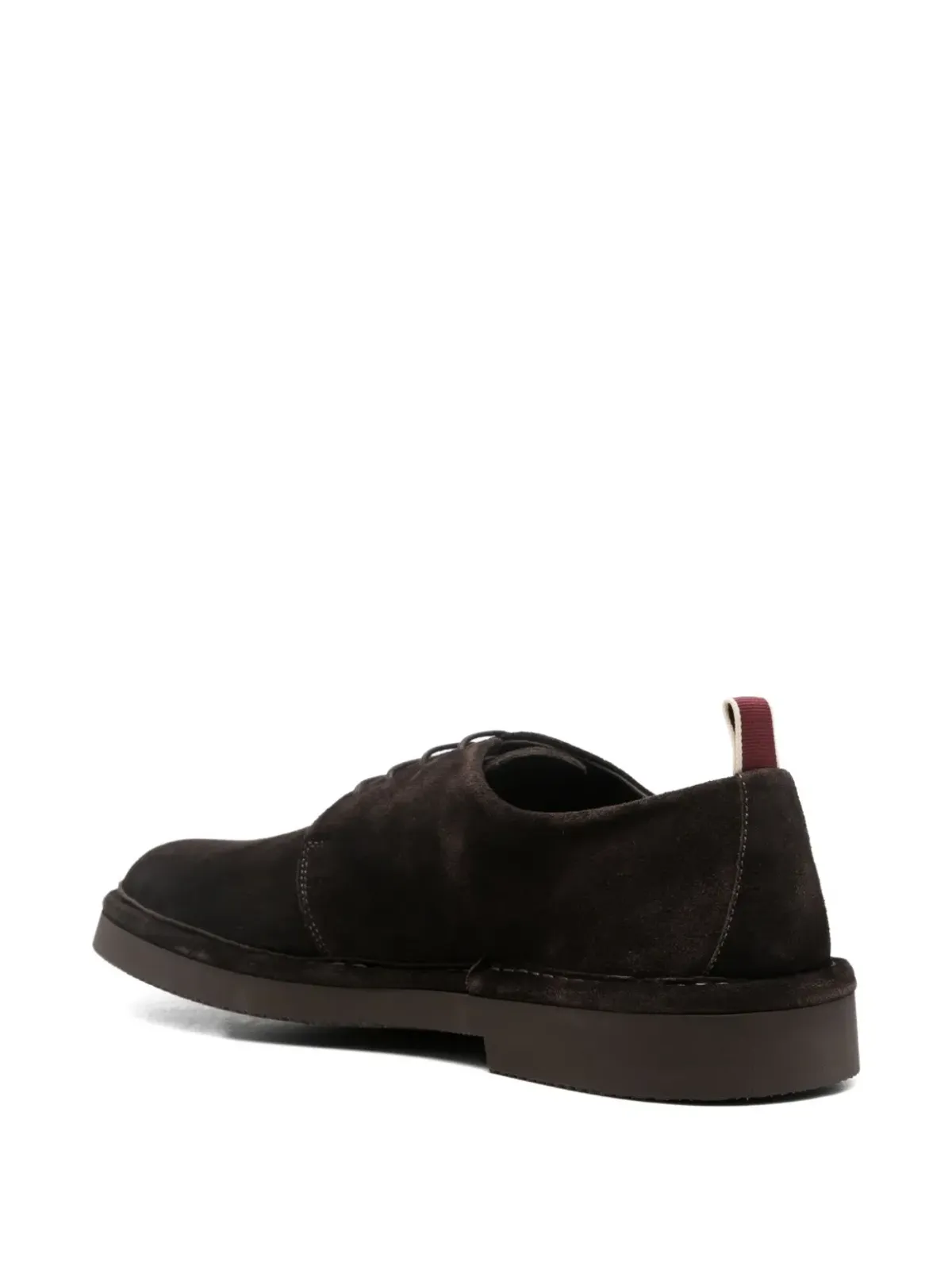 sturlini firenze suede lace-up derby shoes - Brown - 画像3