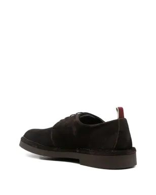 sturlini firenze suede lace-up derby shoes - Brown - サムネイル3
