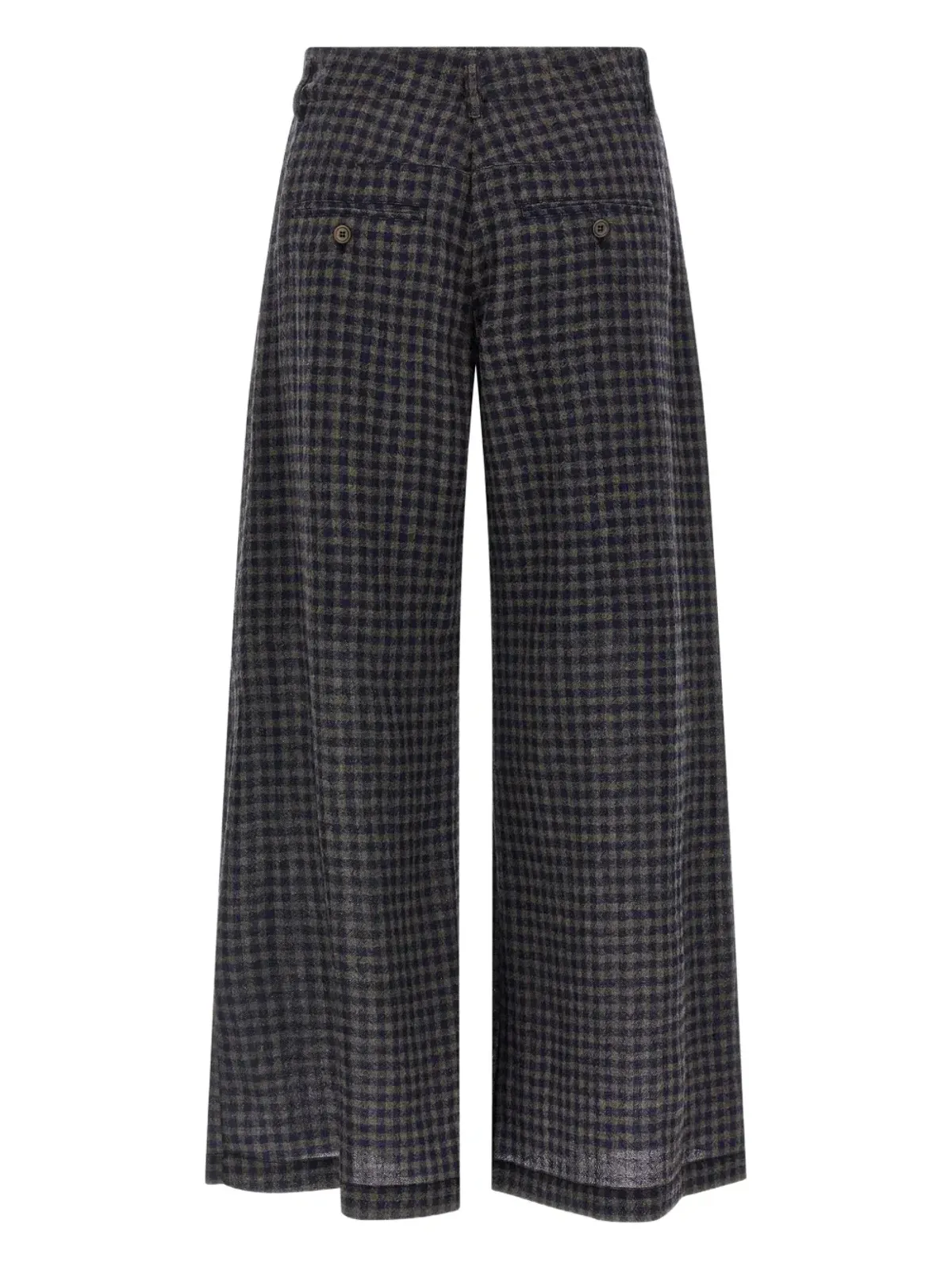 Jejia Antoine vichy-pattern drawstring trousers - Blue - 画像2