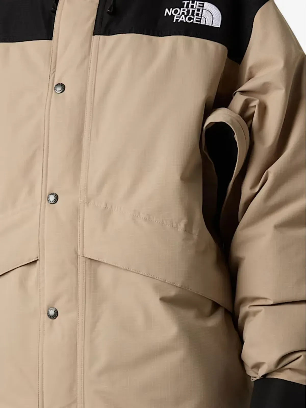 The North Face ボタン留めフードジャケット - 画像3