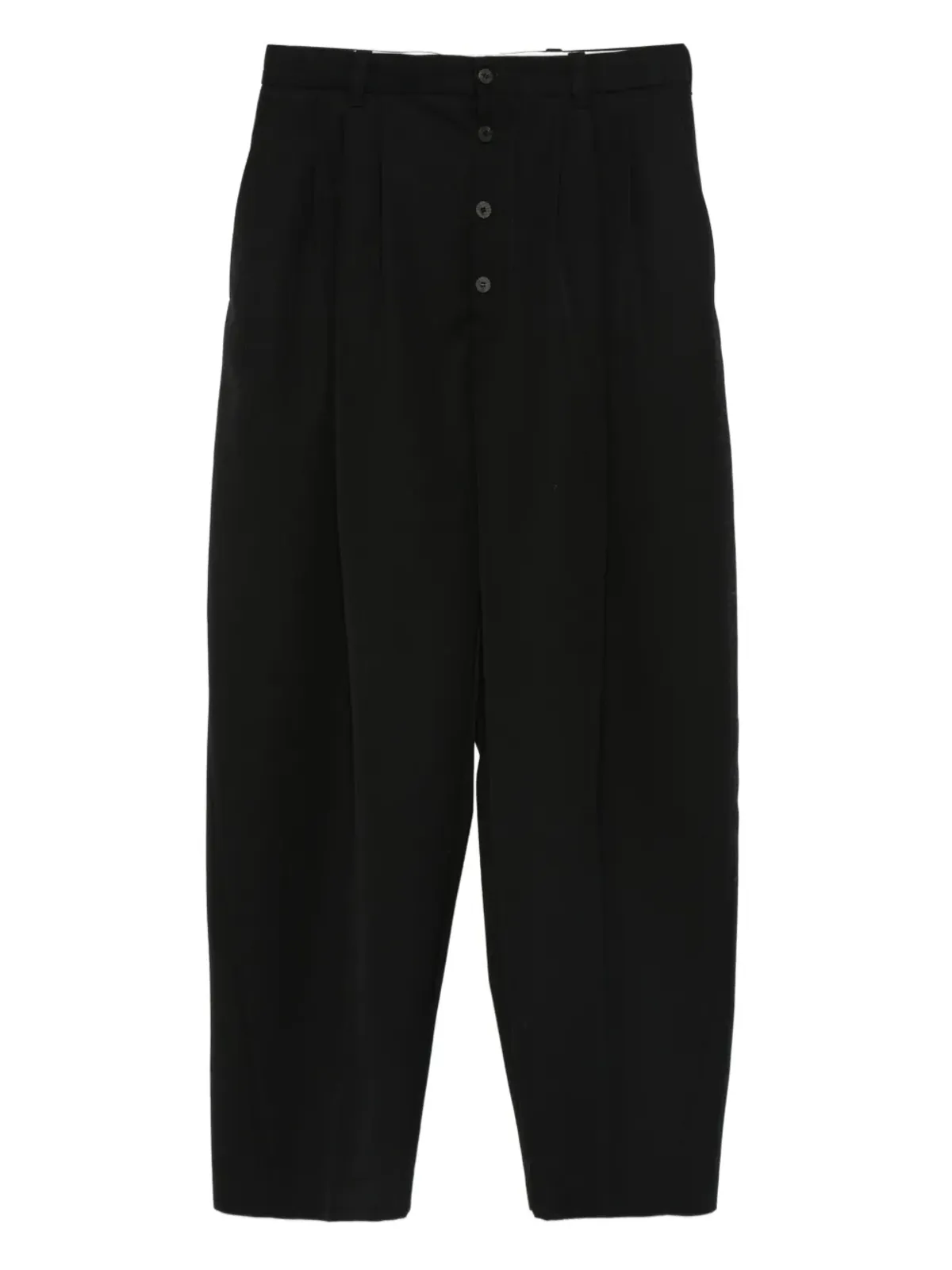 Jacquemus ワイドレッグウールパンツ - ブラック - 画像1