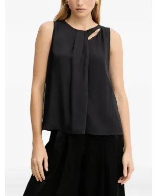 Armani Exchange カットアウト ノースリーブ ブラウス - サムネイル1